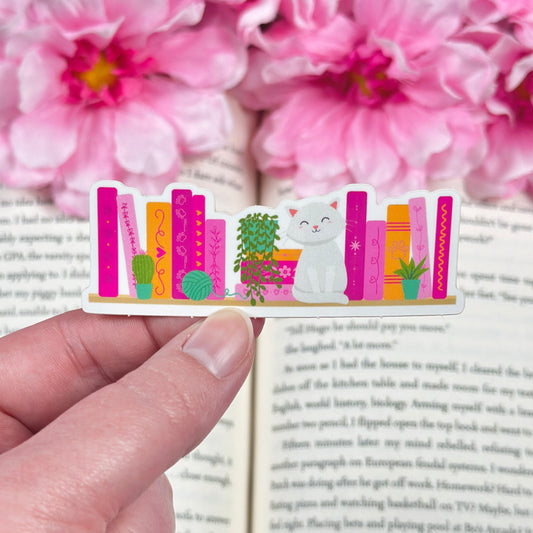 Cat Lover Vinyl Sticker