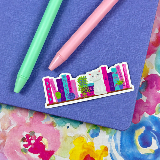 Cat Lover Vinyl Sticker