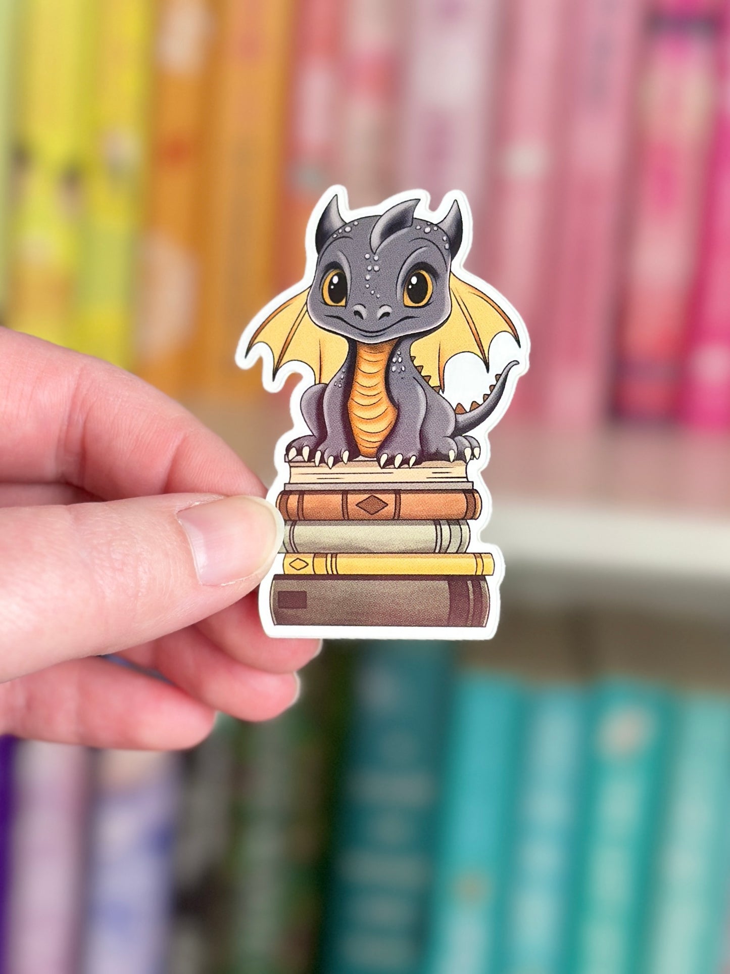 Black Dragon Vinyl Sticker
