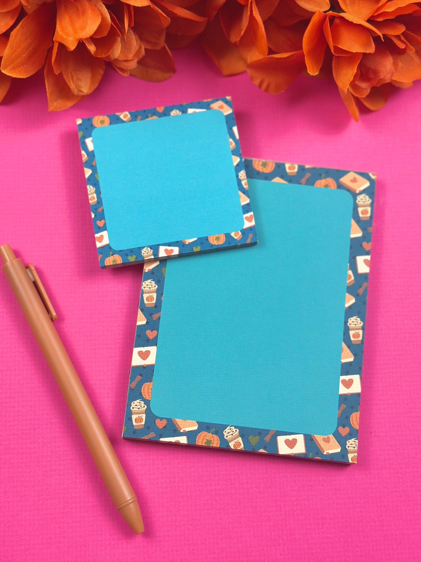 Pumpkins & Coffee Stationery Set