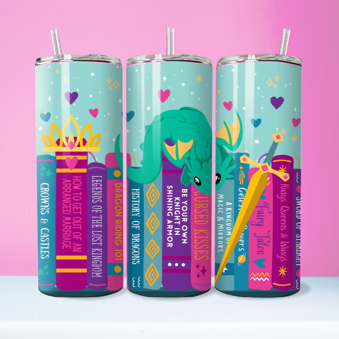 Romantasy Reader Tumbler