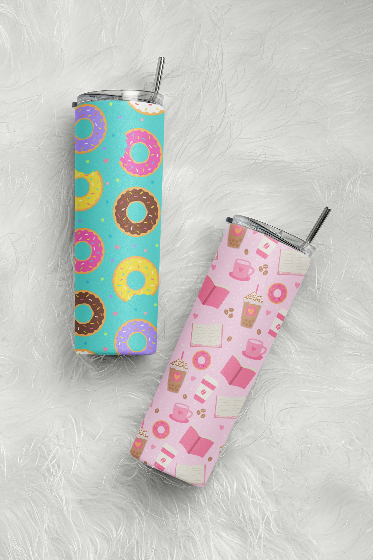 Pink Book Lover Tumbler