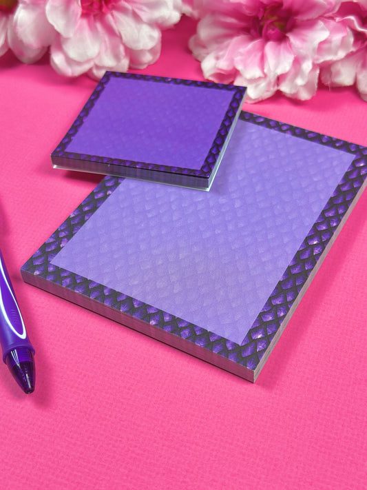 Purple Dragon Scale Stationery Set