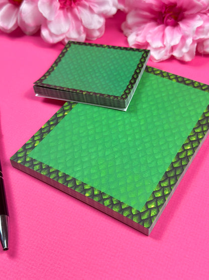 Green Dragon Scale Stationery Set