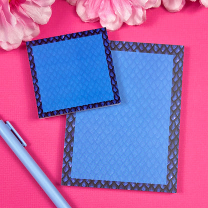 Blue Dragon Scale Stationery Set