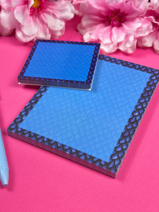 Blue Dragon Scale Stationery Set