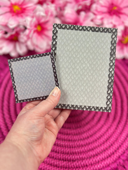 Black Dragon Scale Stationery Set