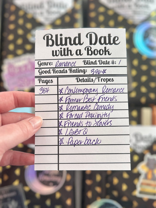 Blind Date with a Book:  Contemporary Romance