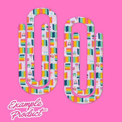 Rainbow Bookshelf Seamless Pattern