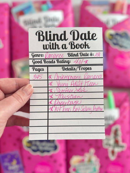 Blind Date with a Book:  Contemporary Romance