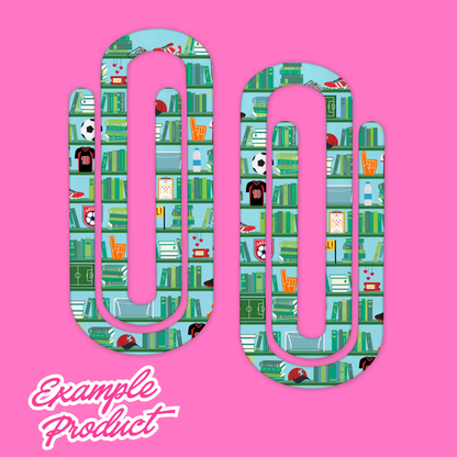 Soccer Romance Bookshelf Seamless Pattern