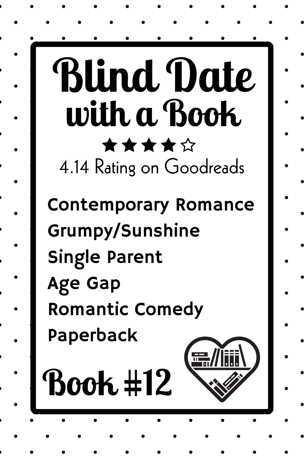 Blind Date with a Book:  Contemporary Romance