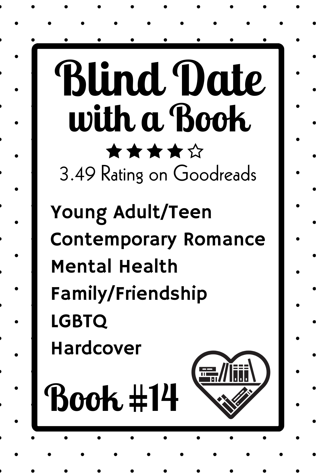 Blind Date with a Book:  Young Adult Lit