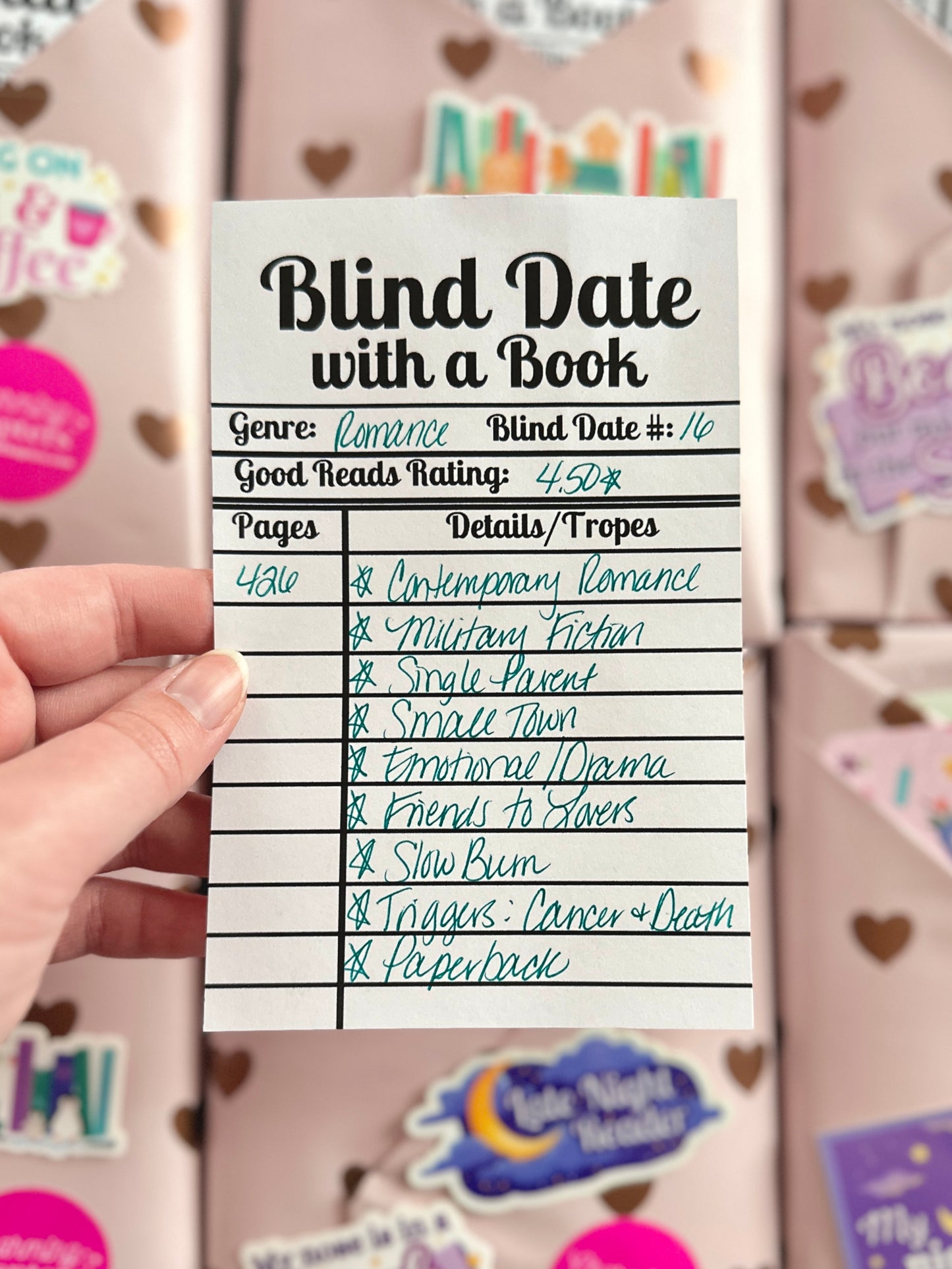 Blind Date with a Book:  Contemporary Romance