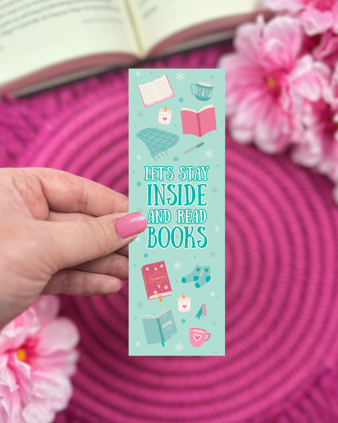 Winter Reads Bookmark