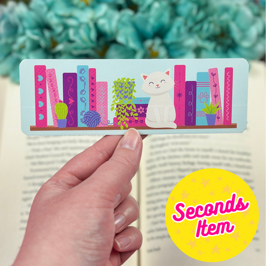 SECONDS: Cat Lover Bookmark