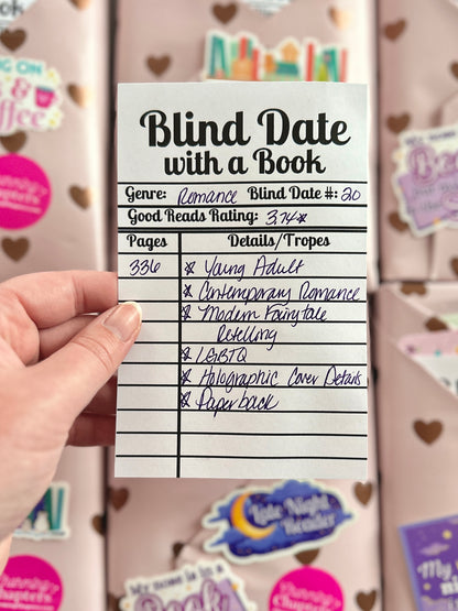 Blind Date with a Book:  Young Adult Lit