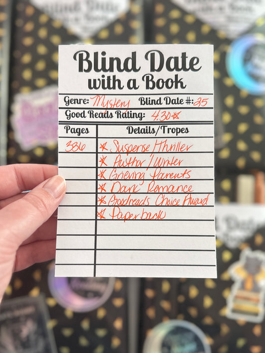 Blind Date with a Book:  Mystery/Thriller