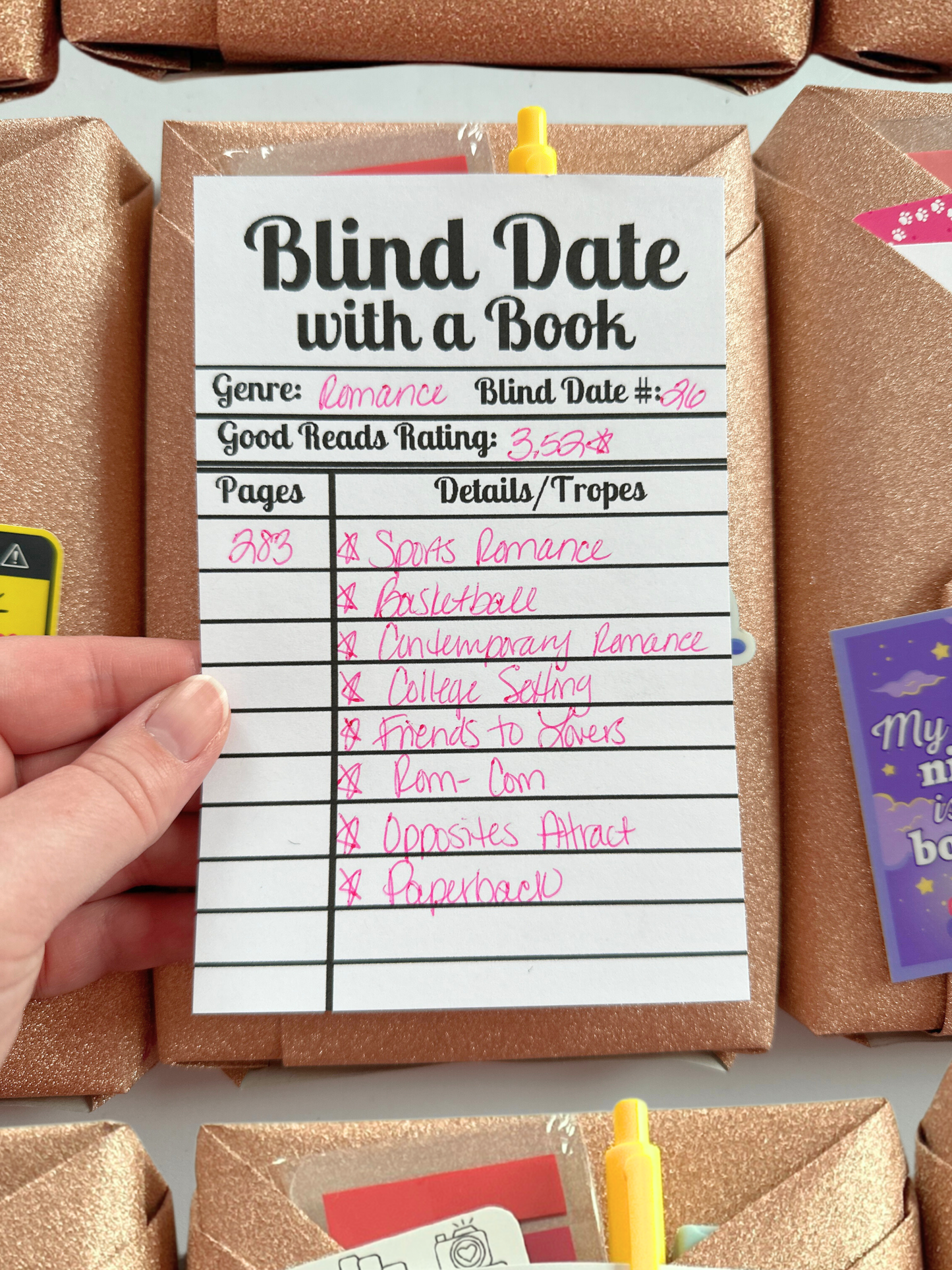 Blind Date with a Book: Sports Romance