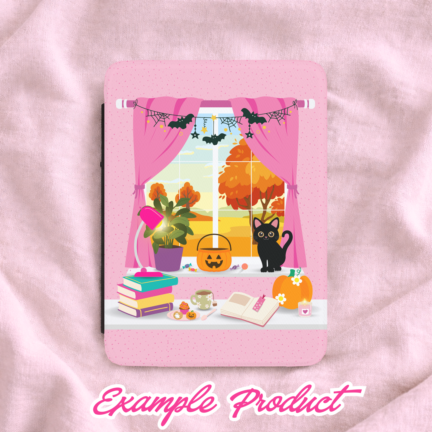 Halloween Book Nook Clipart