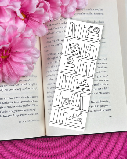 Bakery Reading Tracker Bookmark