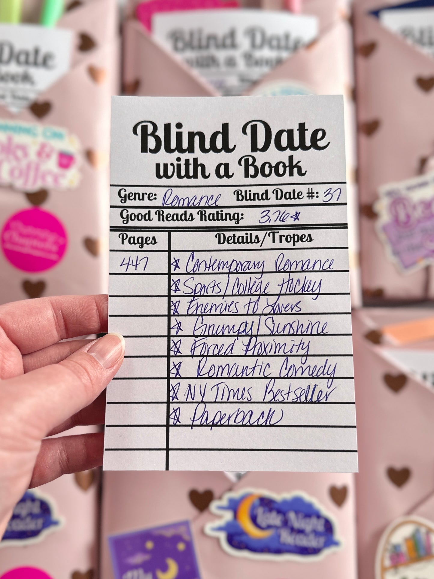 Blind Date with a Book:  Contemporary Romance
