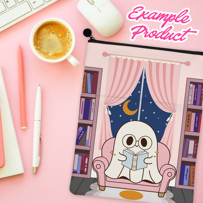 Pink Halloween Nook Clipart