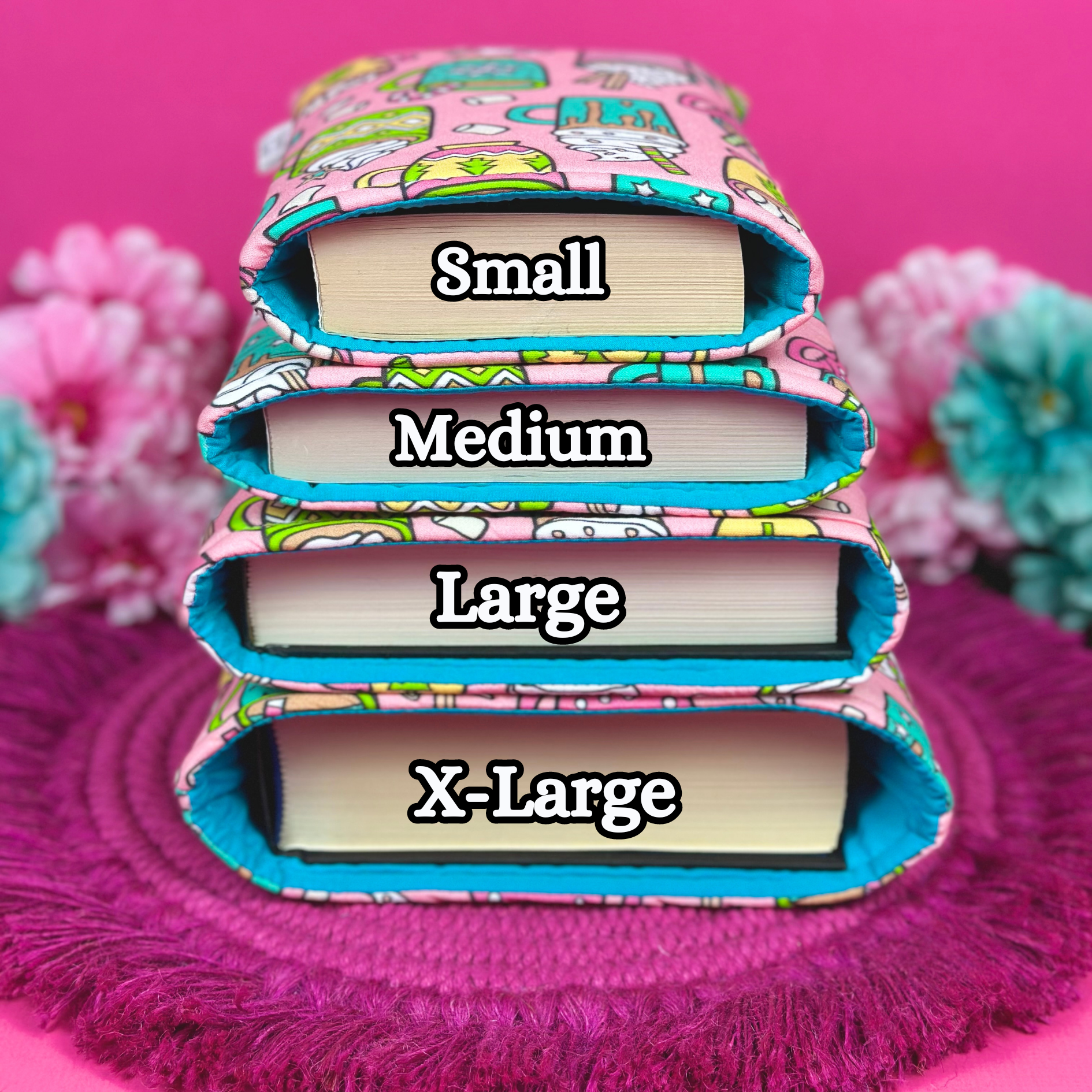 Library Card Book Sleeve MEDIUM: 10"x7" Library Card Book Sleeve MEDIUM: 10"x7"