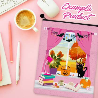 Halloween Book Nook Clipart
