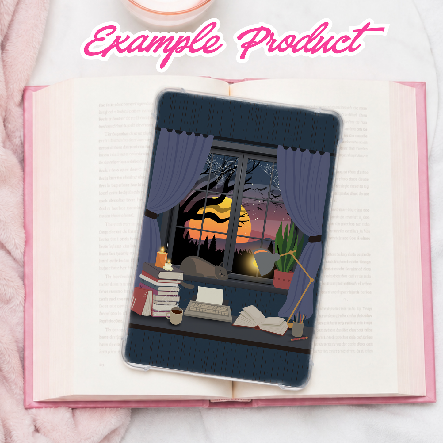 Dark Reading Nook Clipart