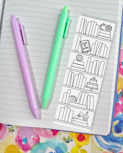 Bakery Reading Tracker Bookmark