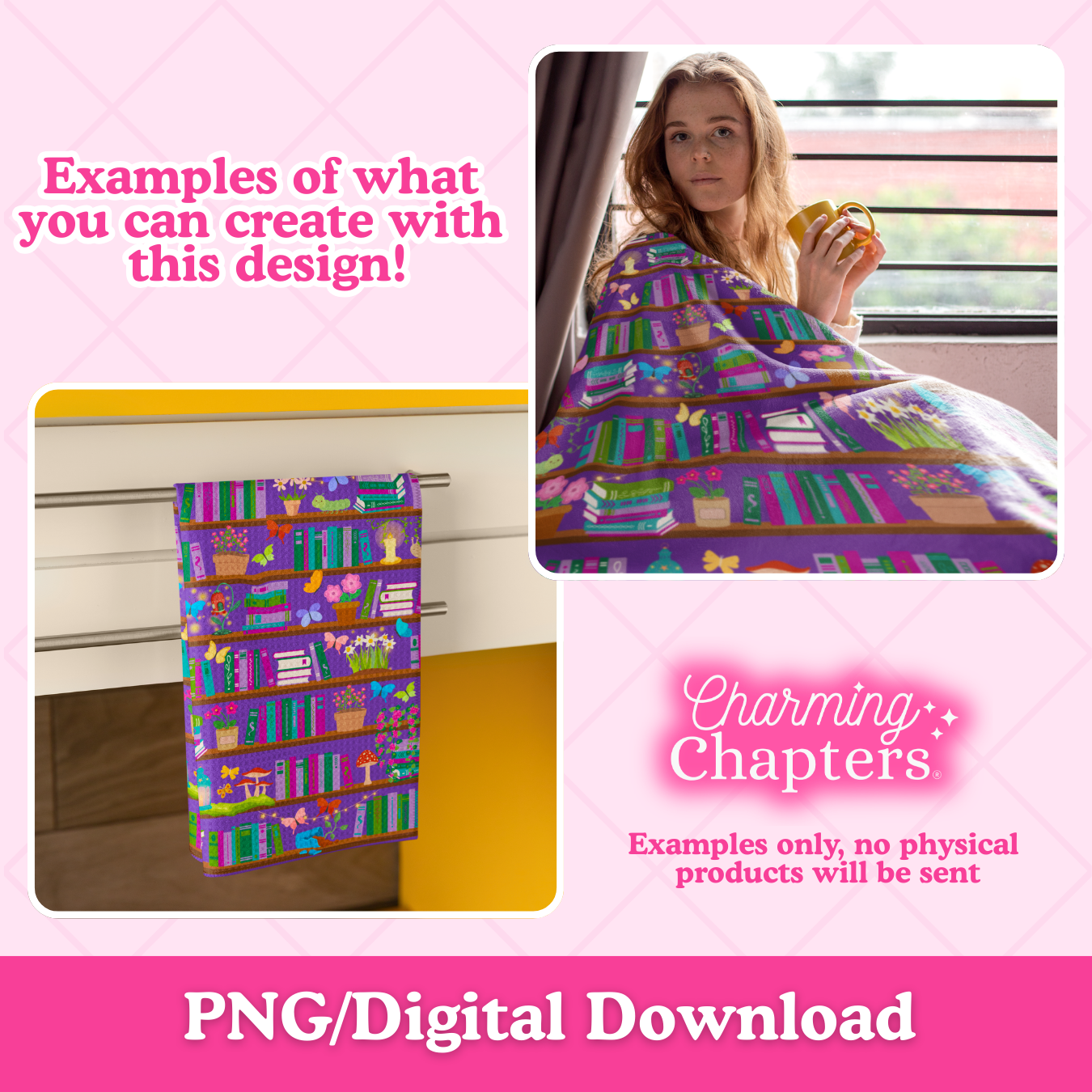 Butterfly Garden Seamless Pattern