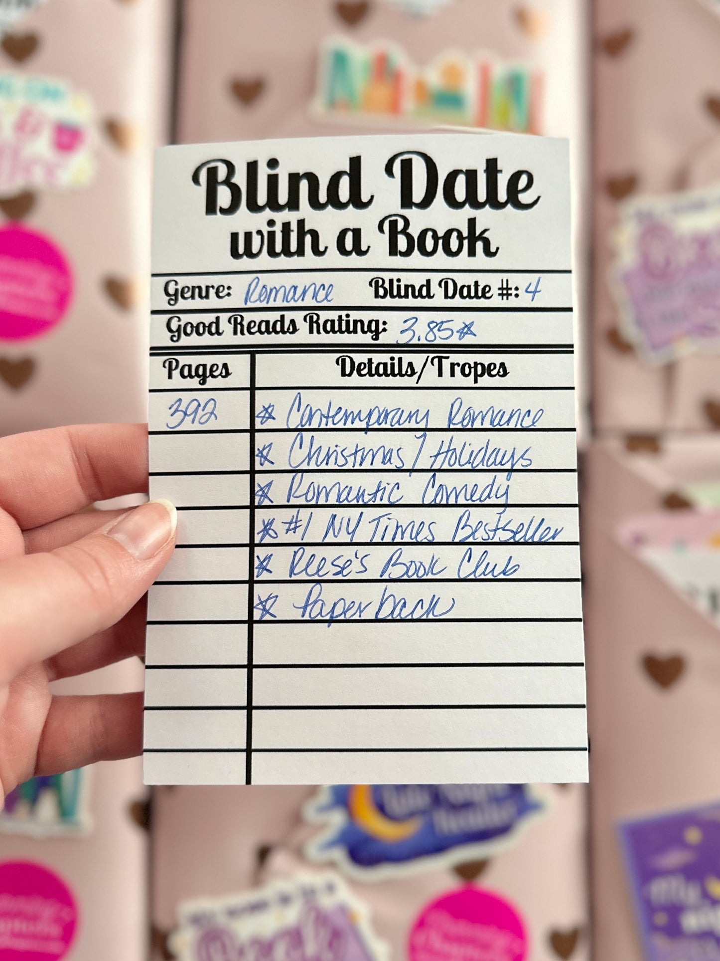 Blind Date with a Book:  Contemporary Romance