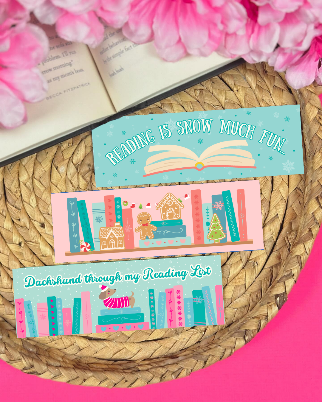 Reading is Snow Much Fun Bookmark