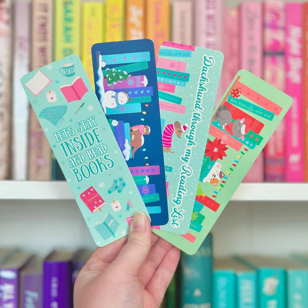 Christmas Cats Bookmark