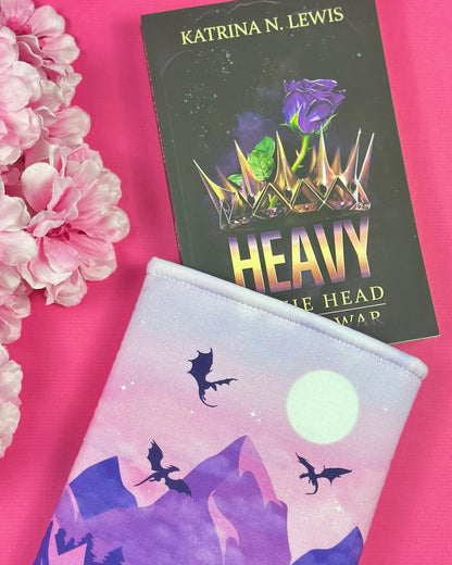 Purple Dragon Book Sleeve