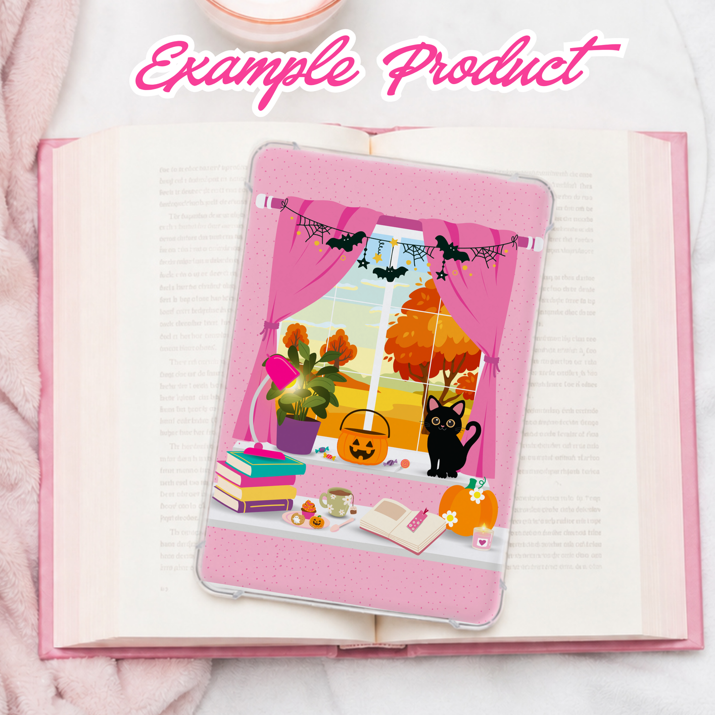 Halloween Book Nook Clipart