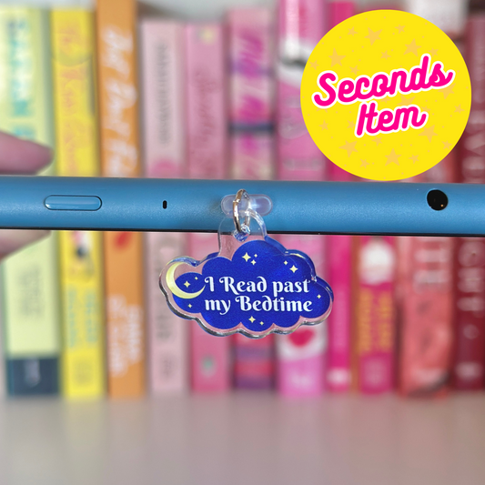 SECONDS: Late Night Reader Kindle Charm