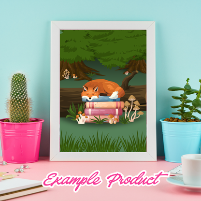 Autumn Bookstack Clipart