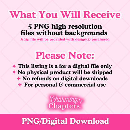 Baseball Romance PNG Bundle