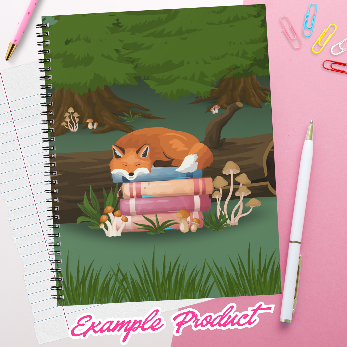 Autumn Bookstack Clipart