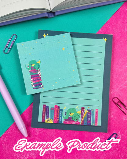 Romantasy Bookshelf Clipart