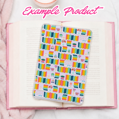 Rainbow Bookshelf eReader Insert