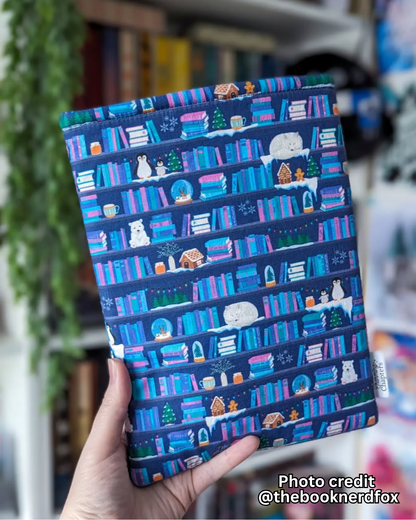 Winter Shelves Book Sleeve