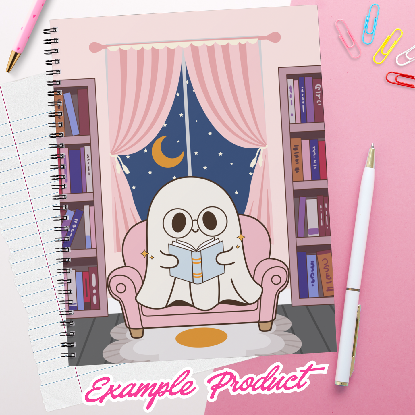 Pink Halloween Nook Clipart