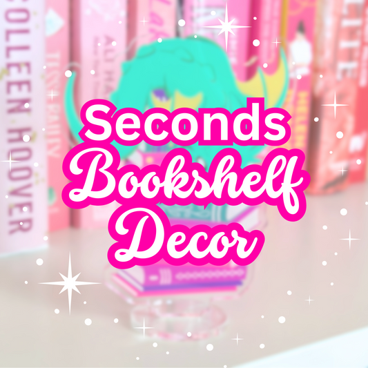 SECONDS: Bookshelf Decor