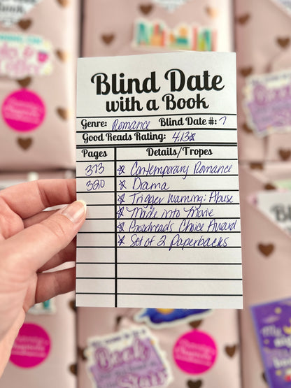 Blind Date with a Book:  Contemporary Romance