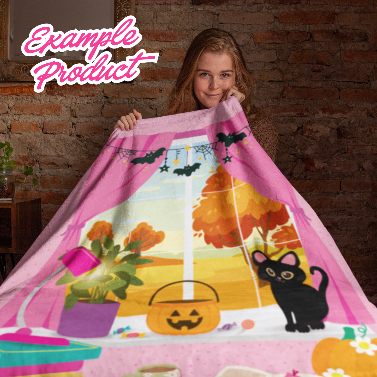Halloween Book Nook Clipart
