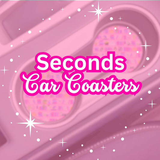 SECONDS: Car Coasters