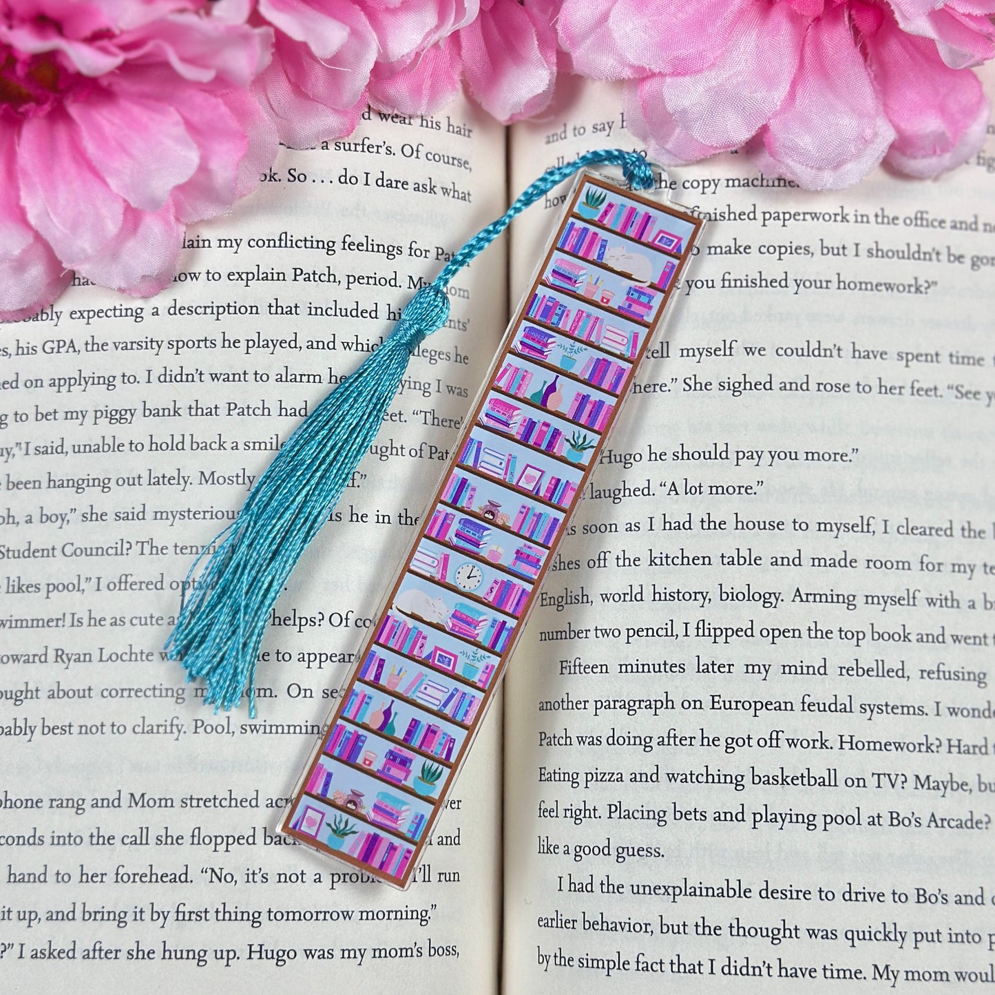 SECONDS: Cat Lover Acrylic Bookmark